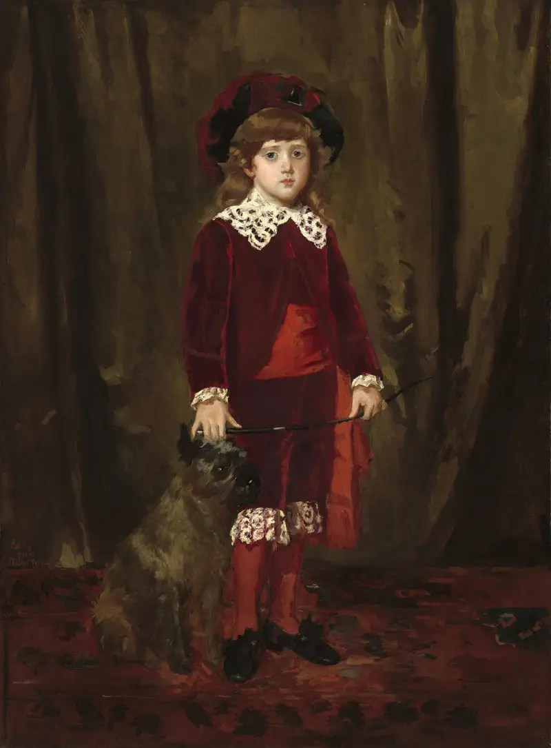 Eddy Cassatt (Edward Buchanan Cassatt) av Mary Cassatt