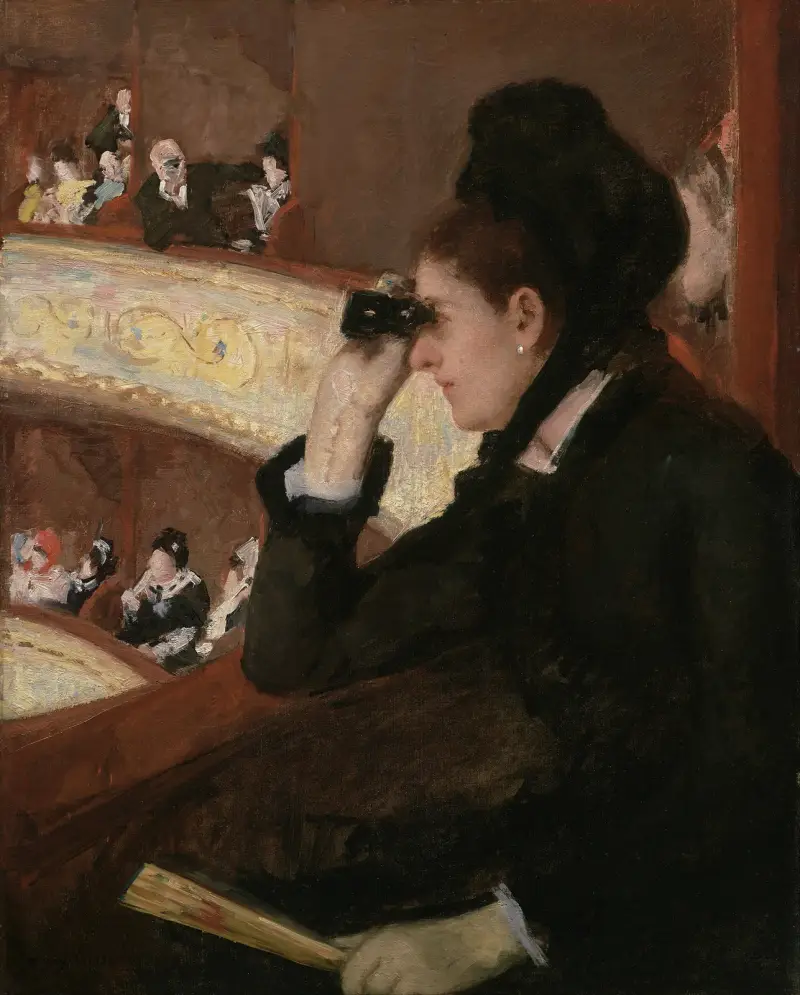 In The Loge av Mary Cassatt