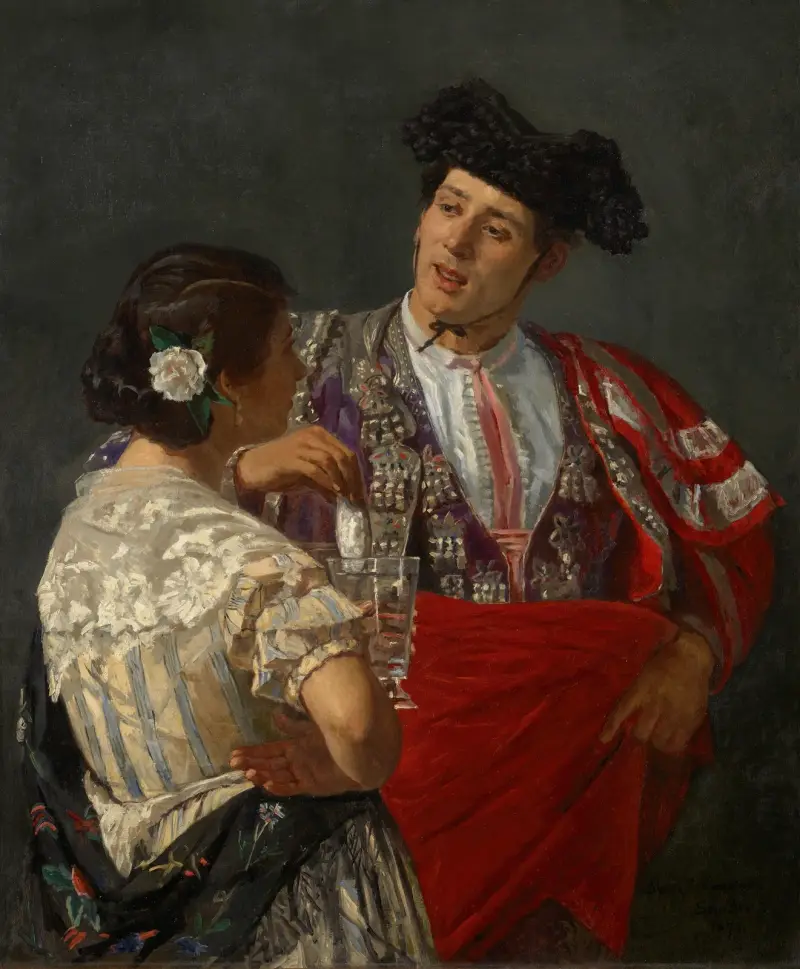 Erbjuder panal till tjurfäktaren av Mary Cassatt