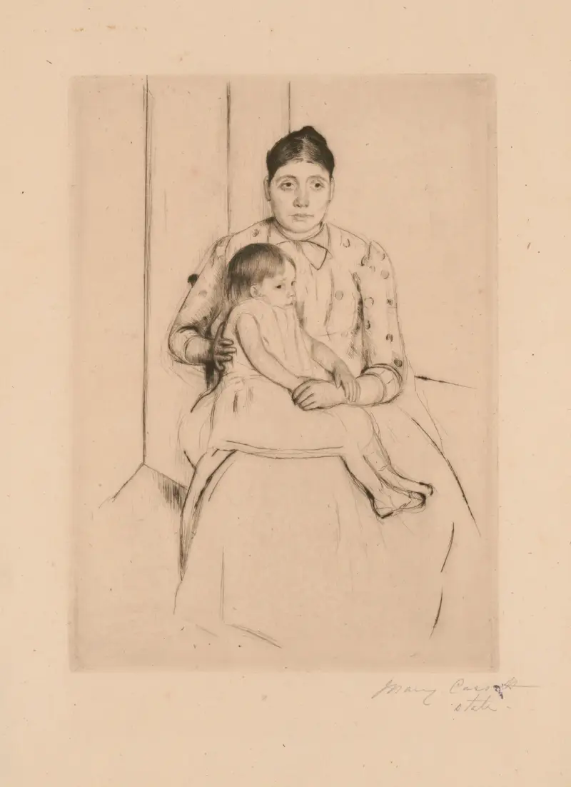 Ruhe von Mary Cassatt