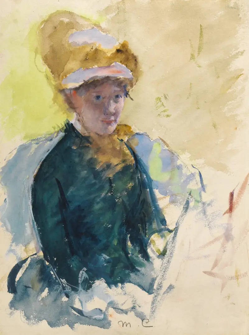 Selbstporträt von Mary Cassatt