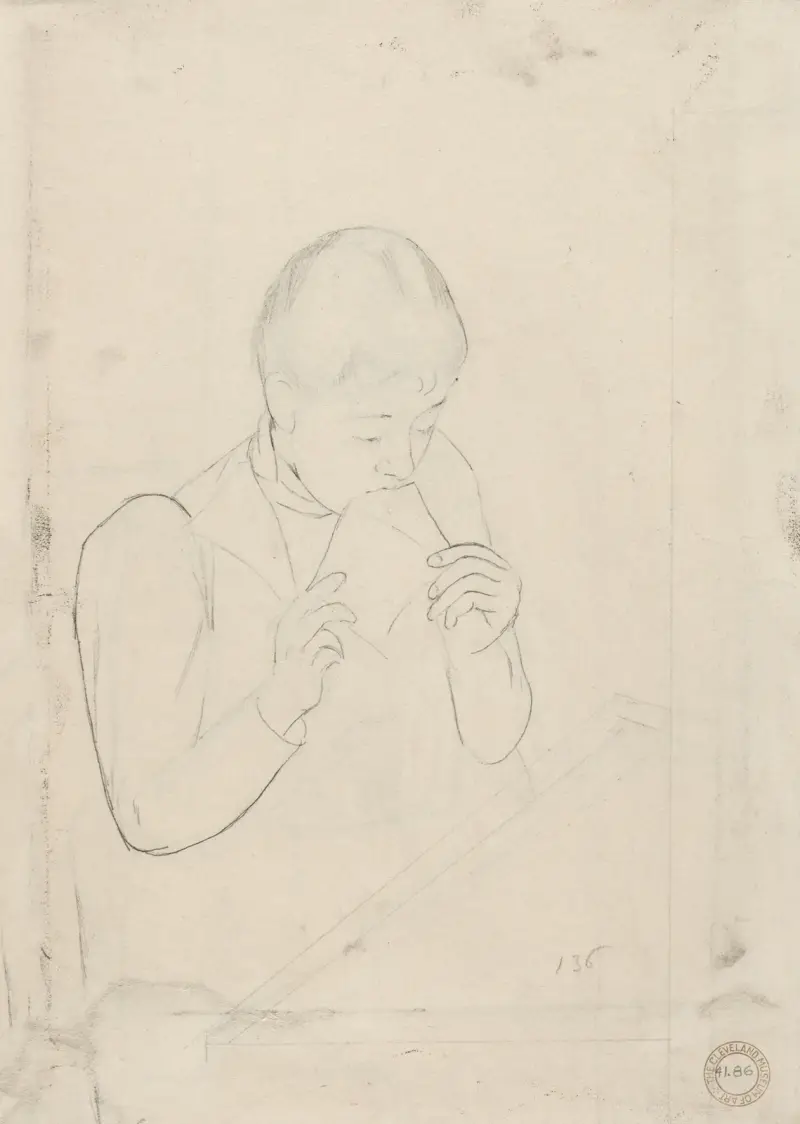 The Letter, 1890 – nr 1 av Mary Cassatt
