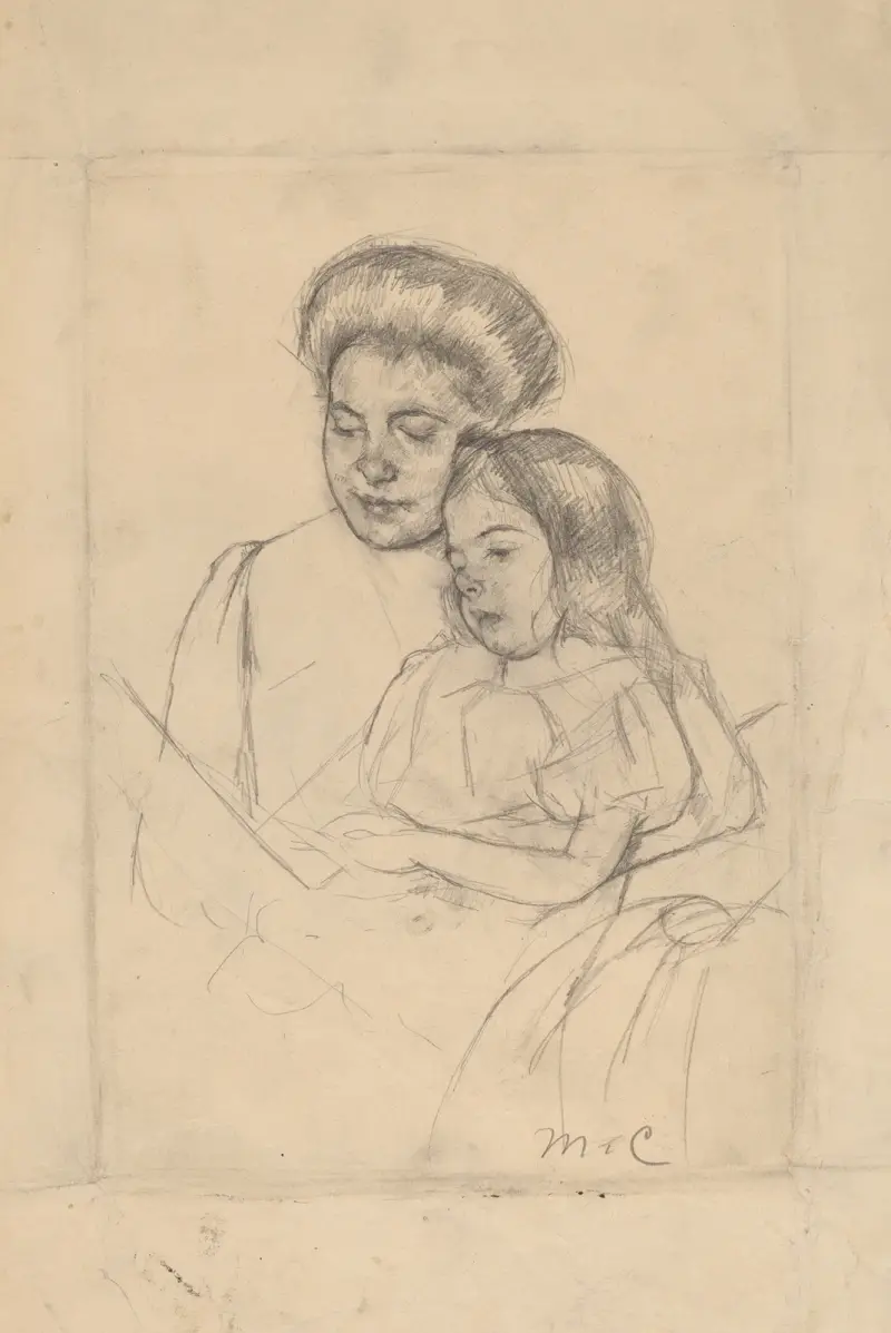 Das Bilderbuch (Nr. 1) von Mary Cassatt
