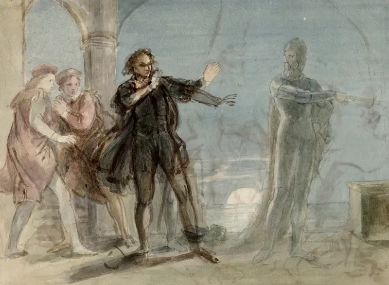 Illustrationen zu Shakespeare Taf. 001 von John Massey Wright