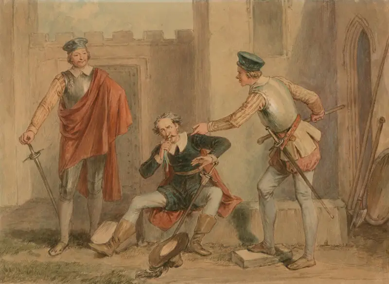 Ilustracje do Szekspira, tabl. 009, John Massey Wright