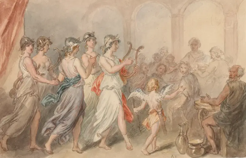 Illustrations to Shakespeare Pl.038 av John Massey Wright