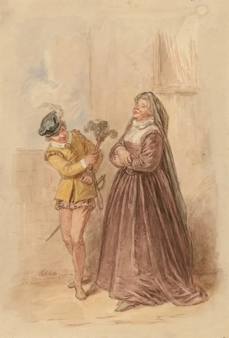 Illustrations to Shakespeare Pl.045 av John Massey Wright