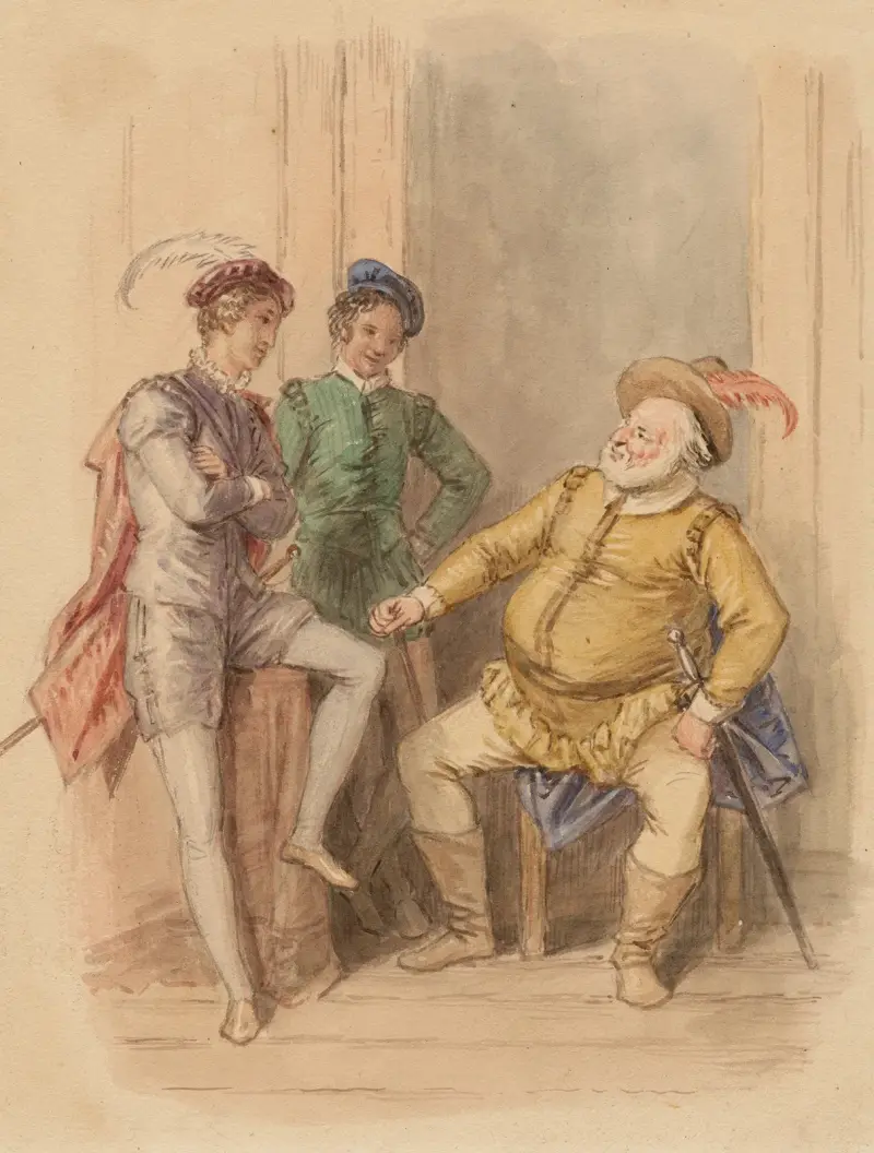 Ilustrace k Shakespearovi, Pl. 049, John Massey Wright