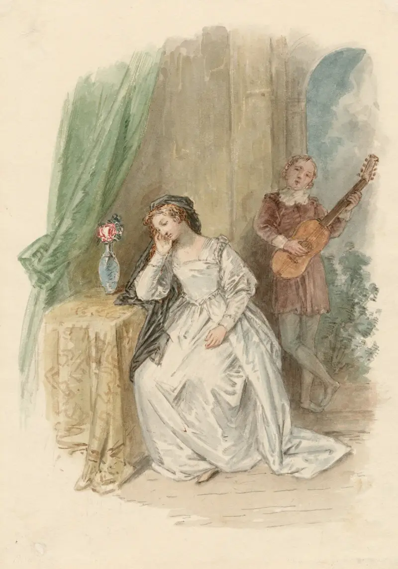 Illustrations to Shakespeare Pl.054 av John Massey Wright