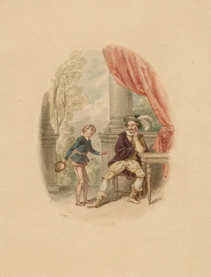 Illustrations to Shakespeare Pl.086 av John Massey Wright