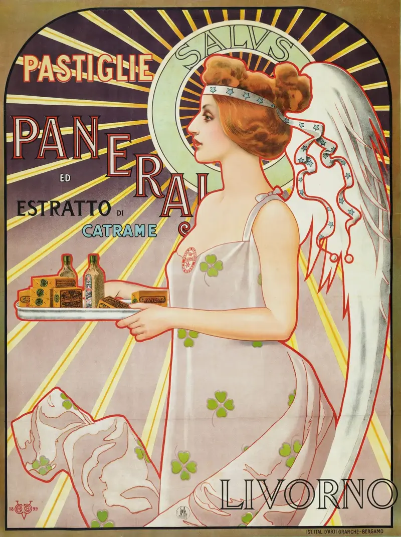 Pastiglie Paneraj Ed Estratto Di Catrame, Livorno av Vittorio Matteo Corcos