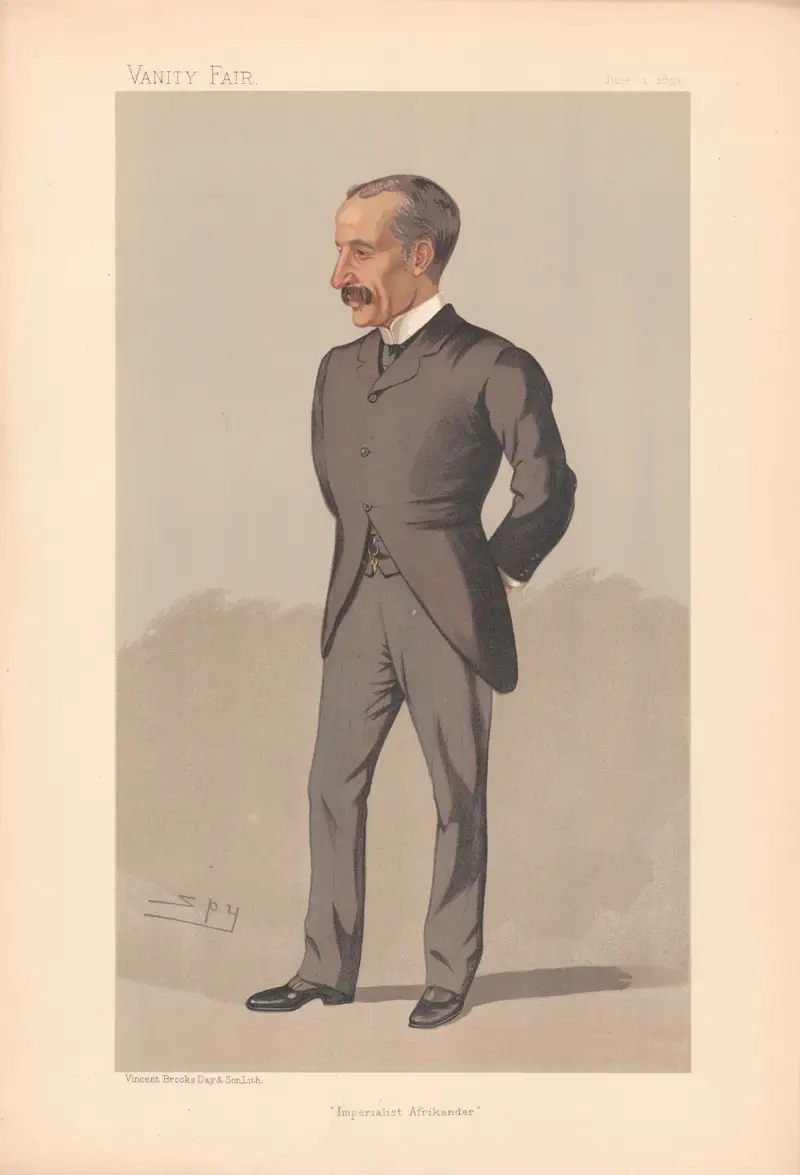 Arkitektur och ingenjörer. ”Imperialist Afrikander”. Sir James Sivewright. 1 juni 1893 av Leslie Matthew Ward