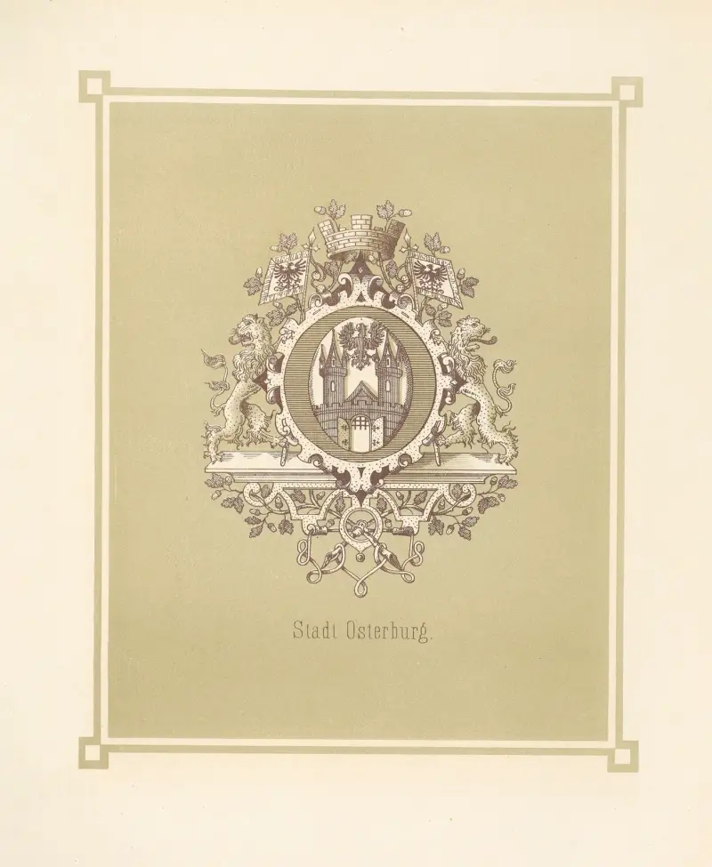 Heraldisches Alphabet Pl.15 av Adolf Matthias Hildebrandt