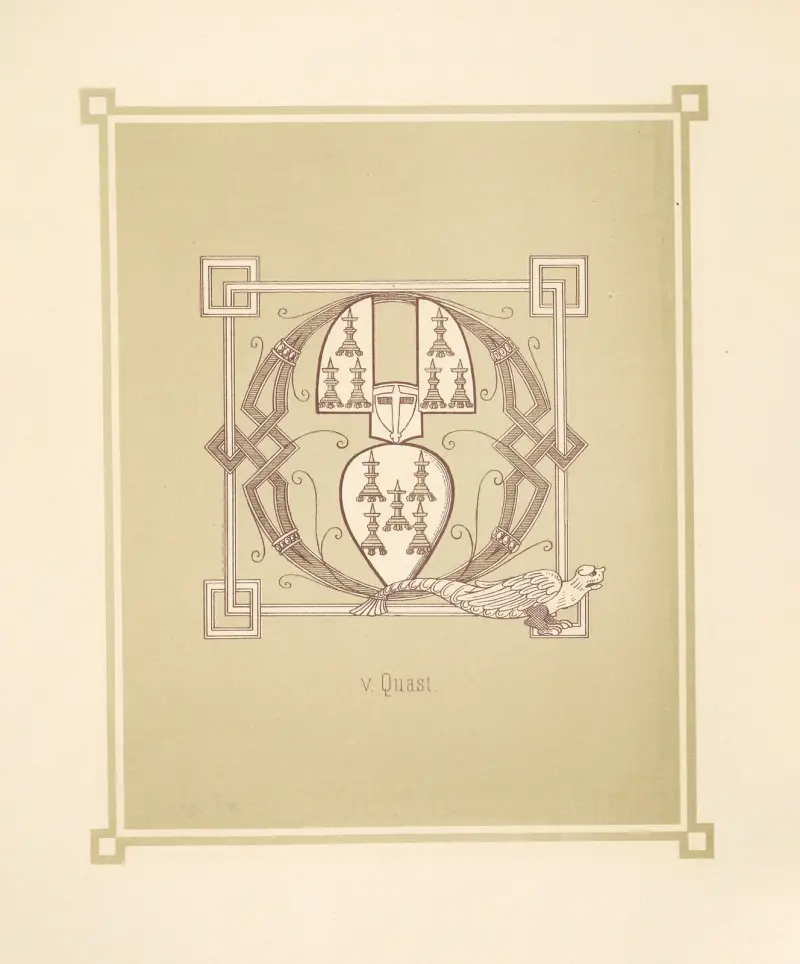 Heraldisches Alphabet Pl.17 av Adolf Matthias Hildebrandt