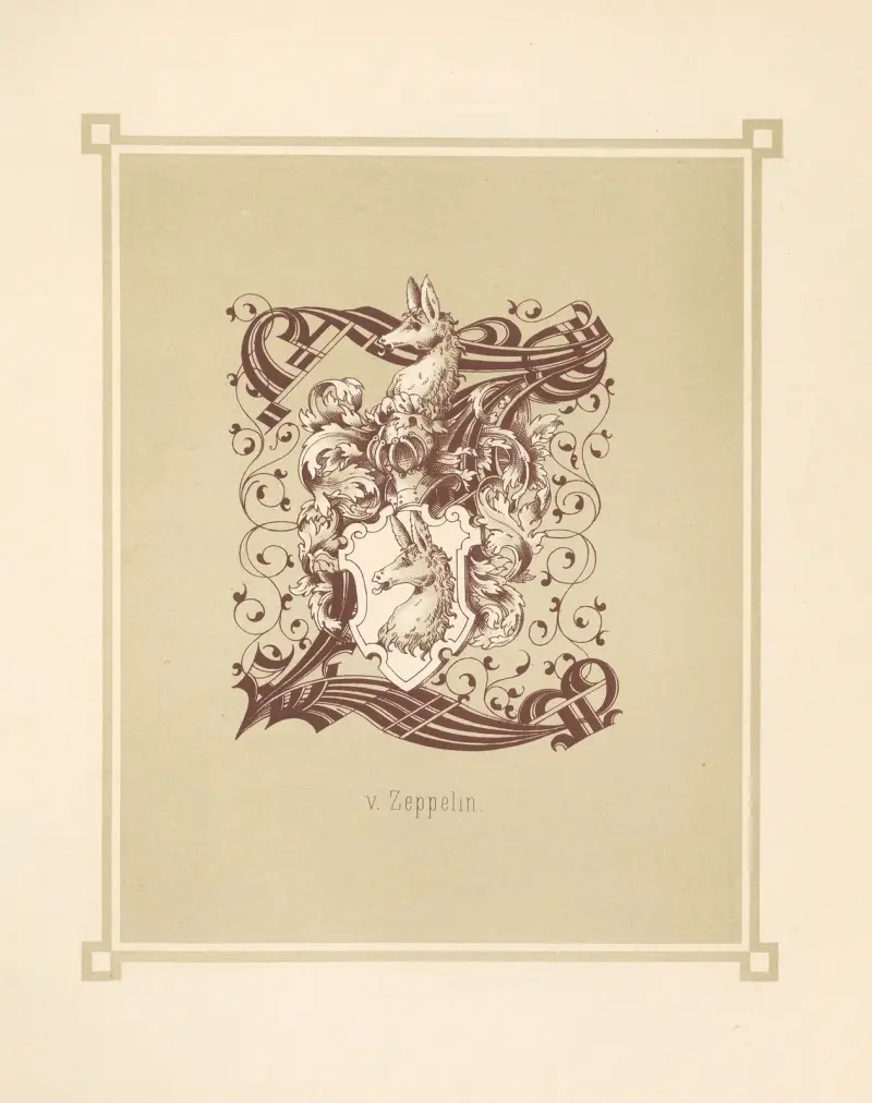 Heraldisches Alphabet Pl.26 av Adolf Matthias Hildebrandt
