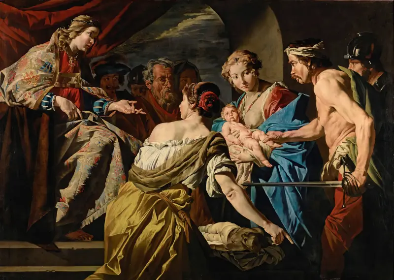 Šalamounův soud, Matthias Stom