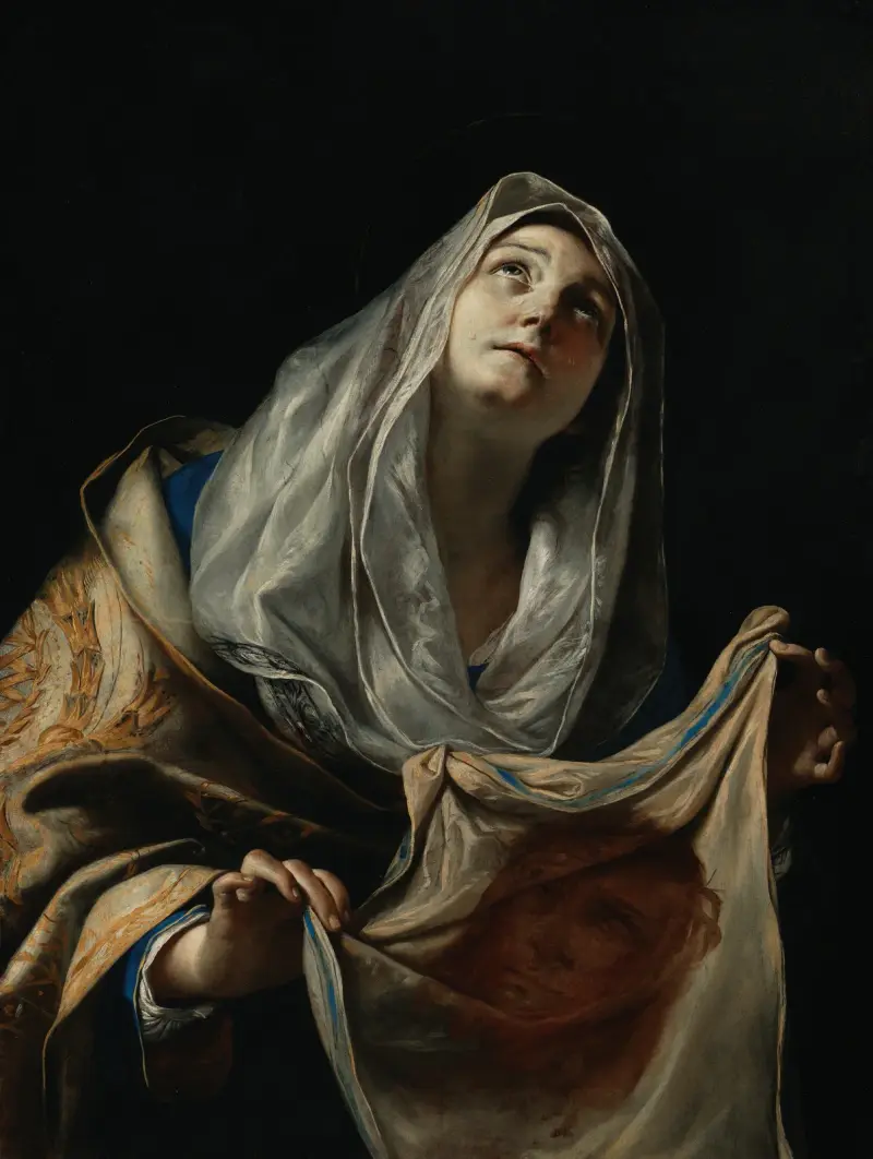 Saint Veronica with the Veil av Mattia Preti