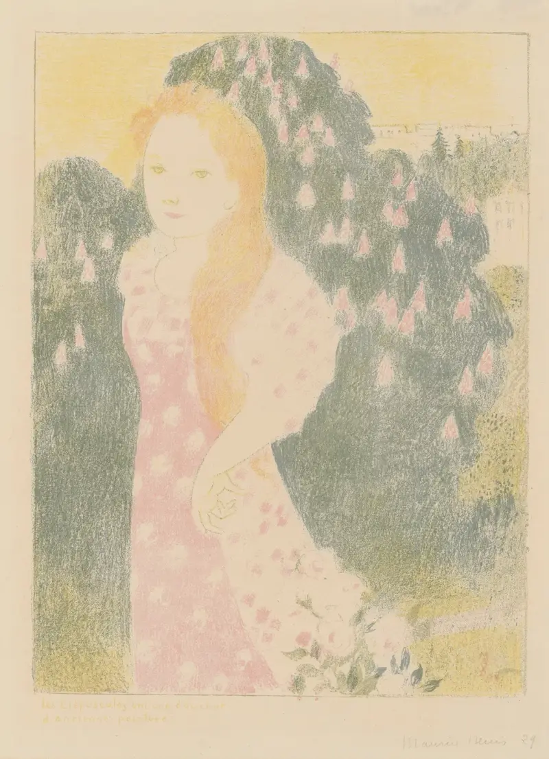 Skymningarna har en gammal målknings ljuvhet av Maurice Denis