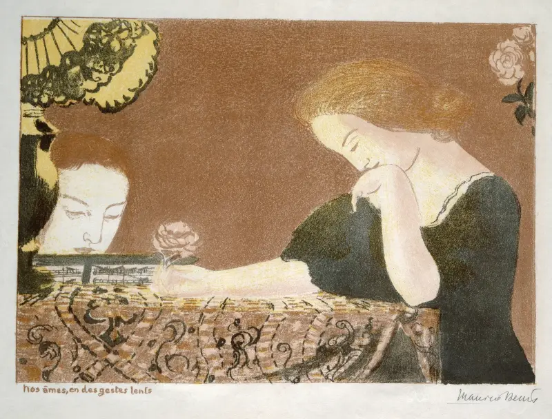 Nos âmes en des gestes lentes av Maurice Denis
