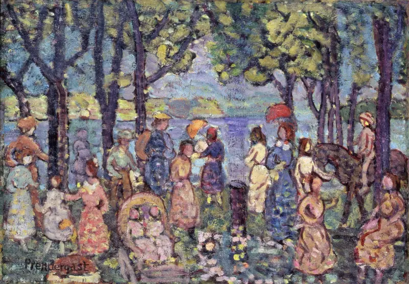 Summer, New England av Maurice Prendergast