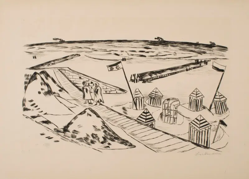 Strand von Max Beckmann