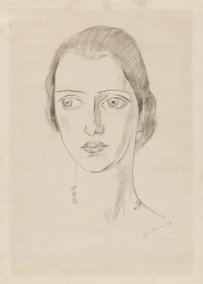 Bildnis Marie-Louise von Motesiczky von Max Beckmann