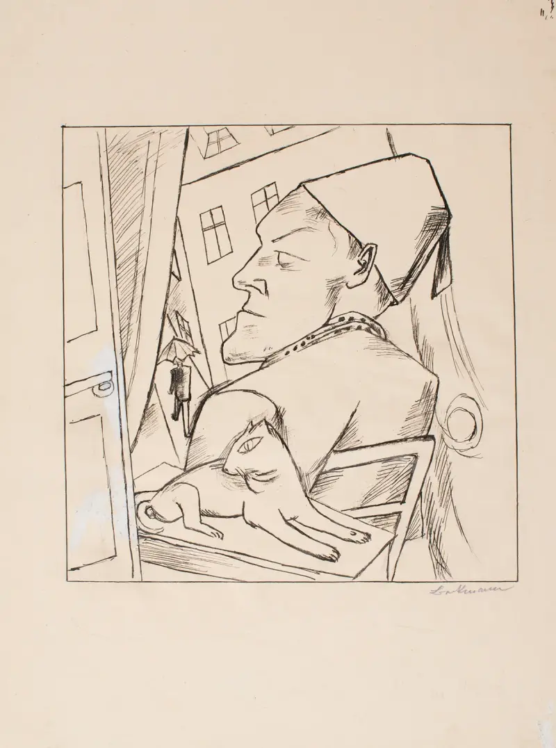 Bitterness av Max Beckmann