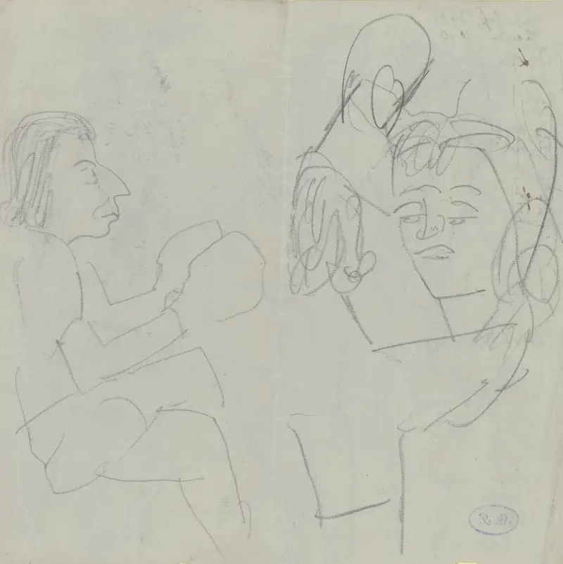 Walka bokserska między kobietami, Max Beckmann