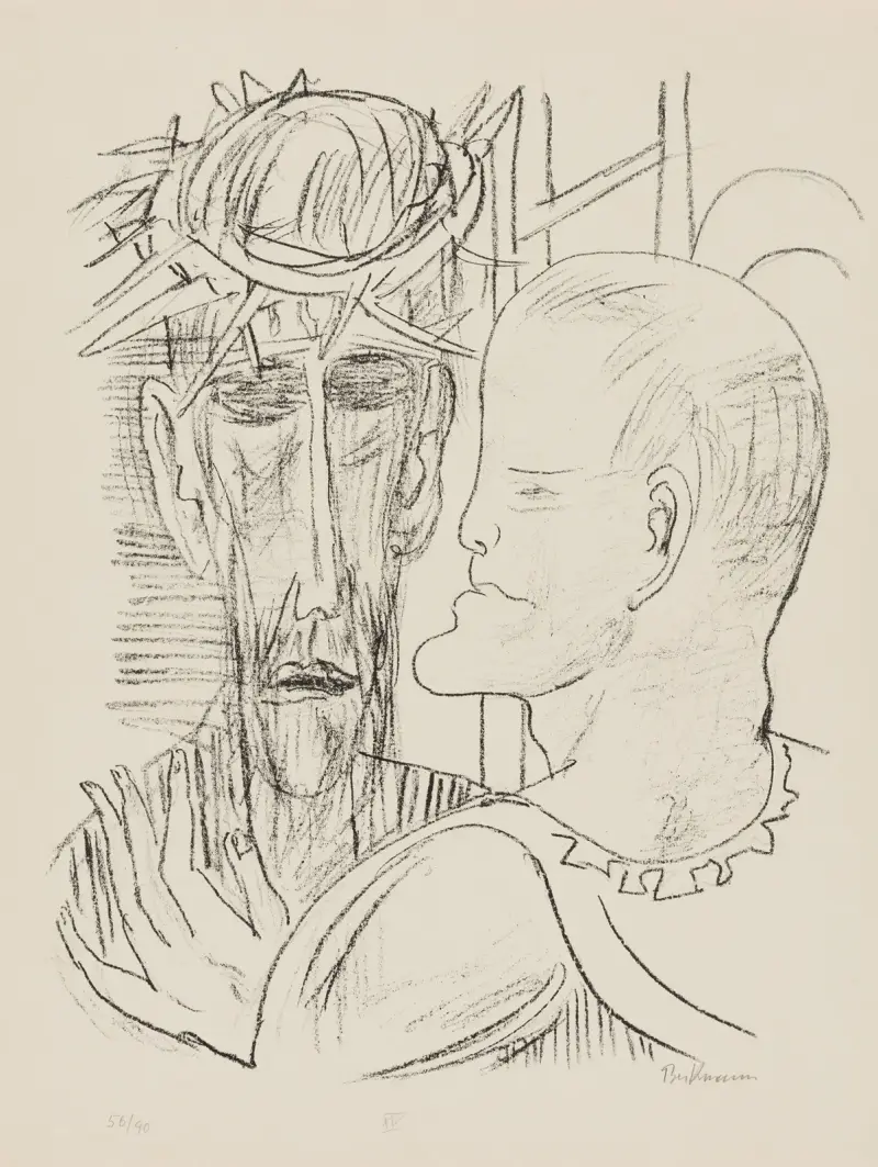 Chrystus i Piłat, Max Beckmann