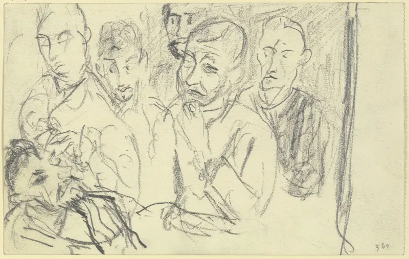 Stacja oczu, Max Beckmann