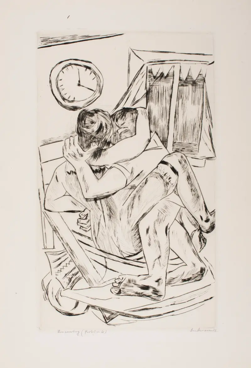 Objęcie, Max Beckmann