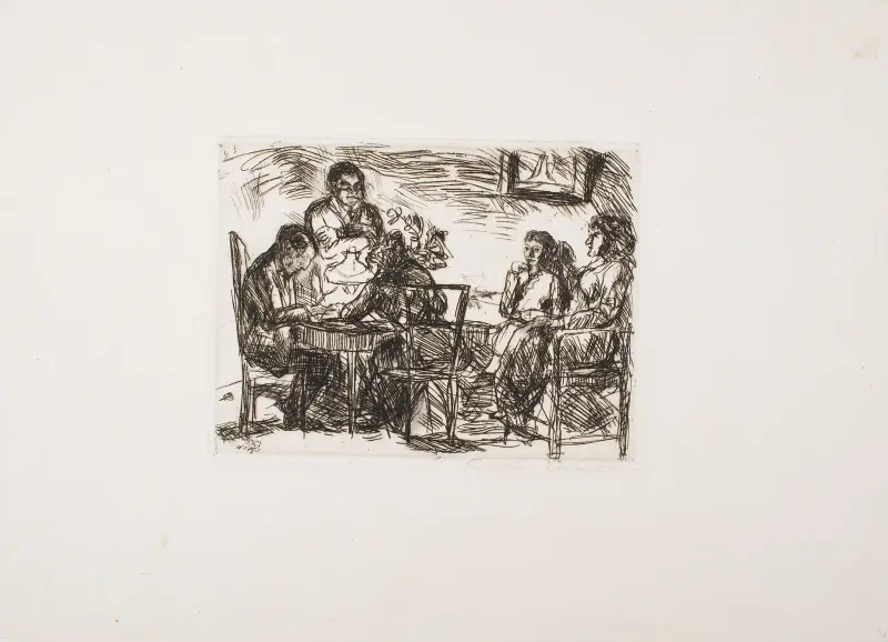 Evening Party, 1912 – nr 1 av Max Beckmann