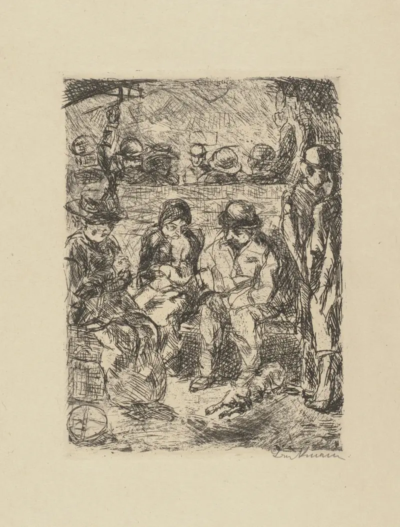 Czwarta klasa II, Max Beckmann