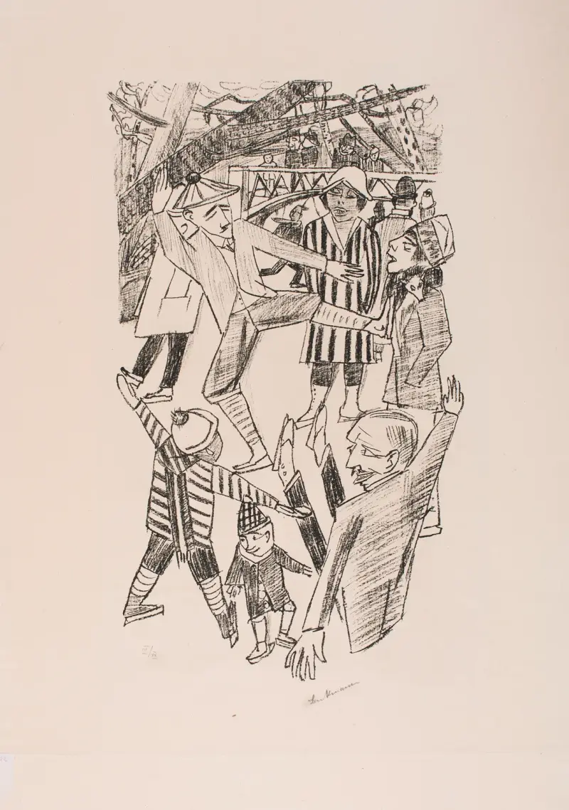 Bruslení, Max Beckmann