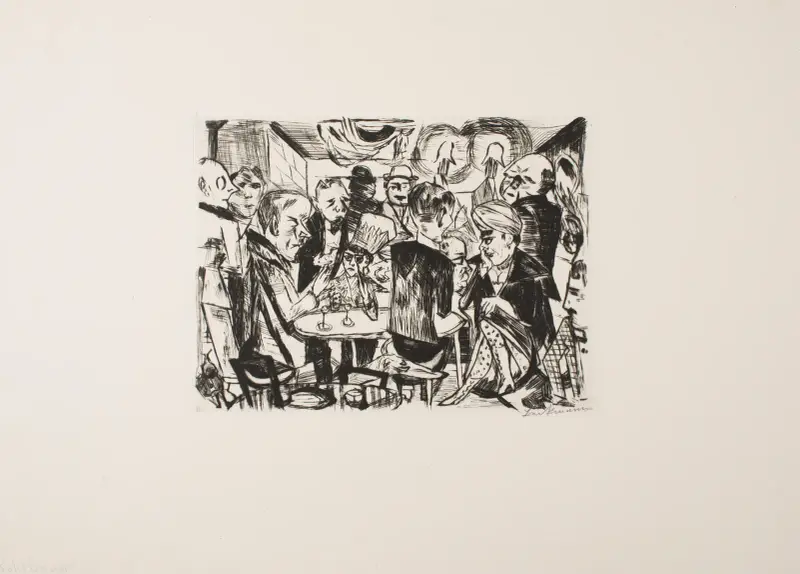 Kahlbaum, 1919 – nr 2 av Max Beckmann
