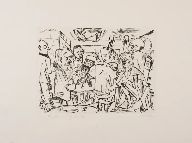 Kahlbaum, 1919 – Nr. 1 von Max Beckmann