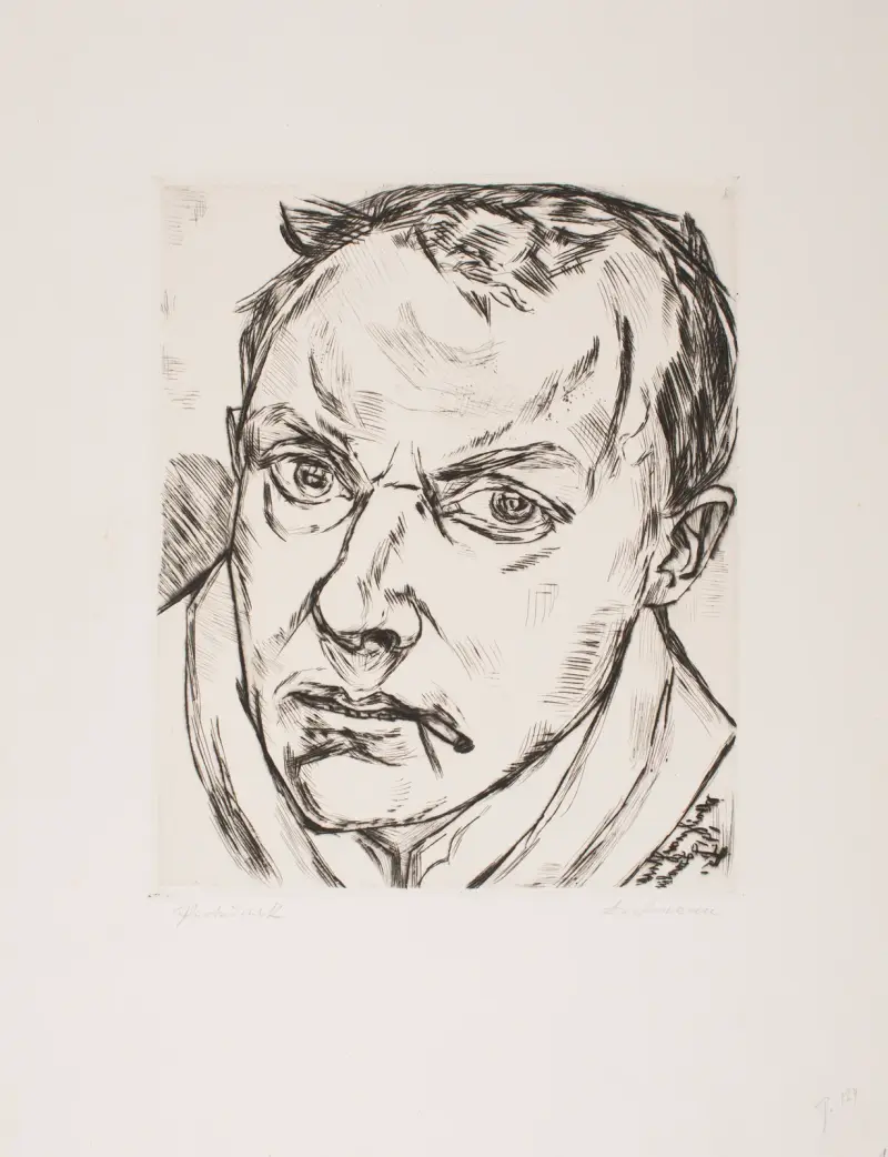 Wielki autoportret, Max Beckmann