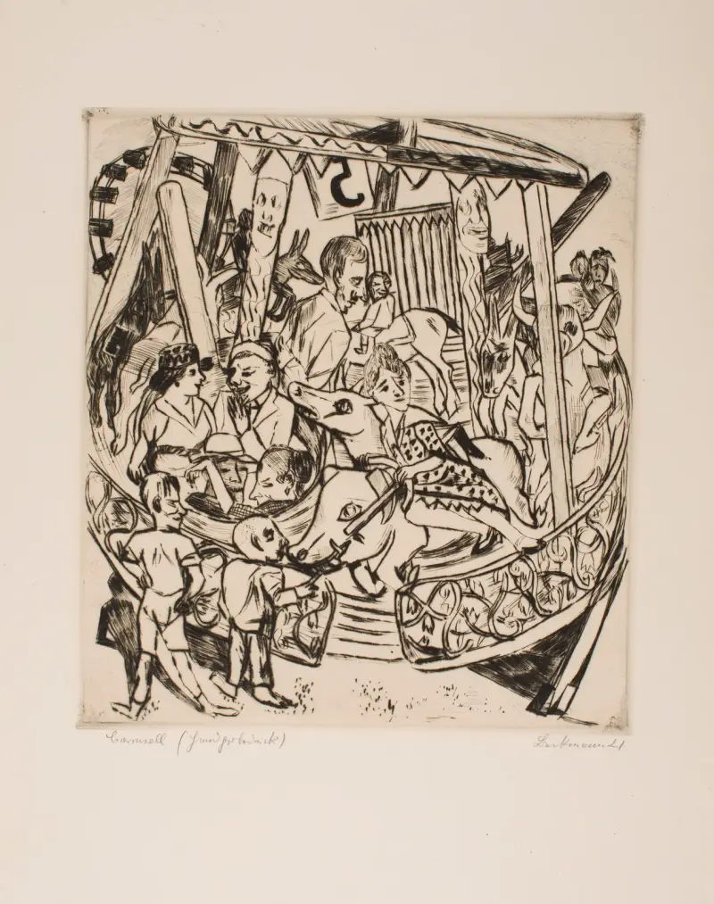 Merry-Go-Round av Max Beckmann