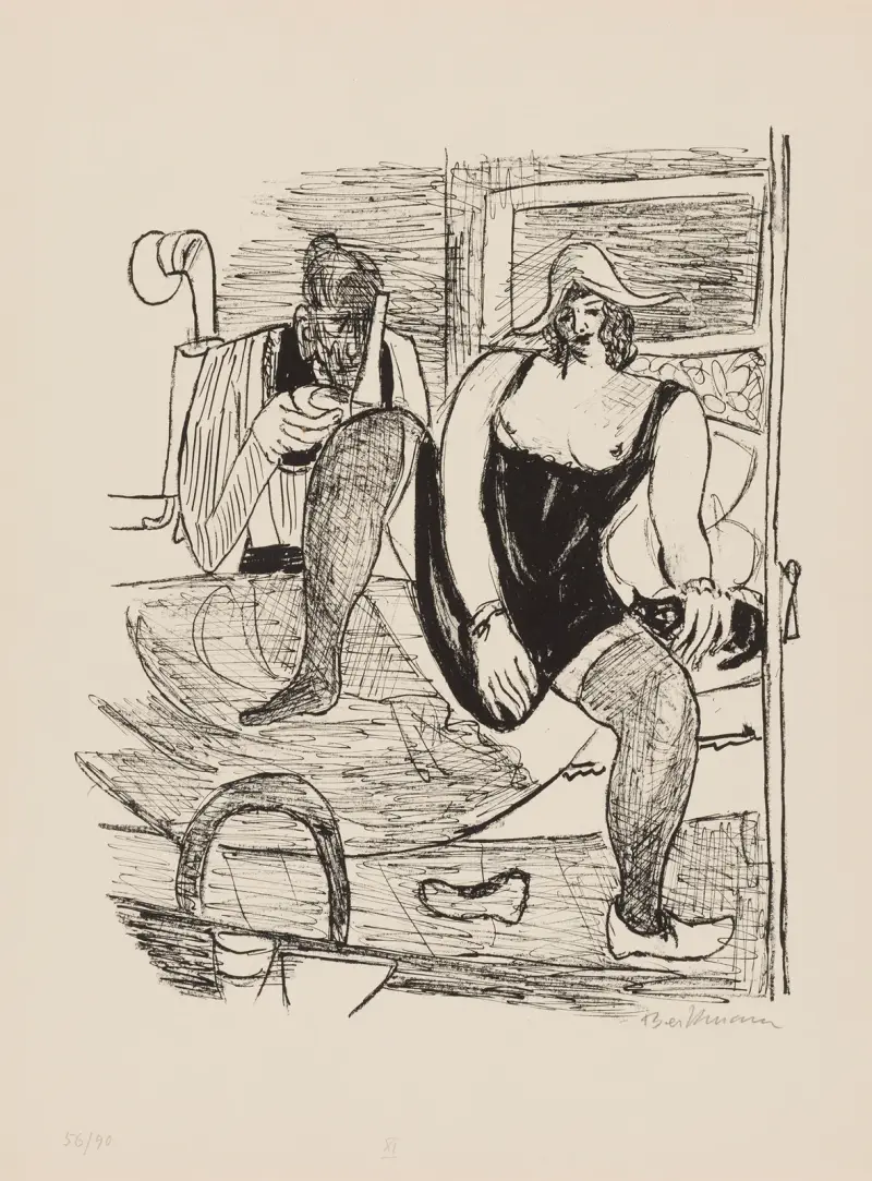 Poranek, 1946, Max Beckmann