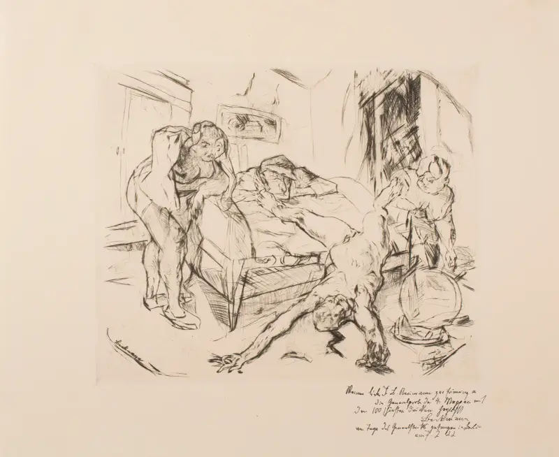 Night av Max Beckmann