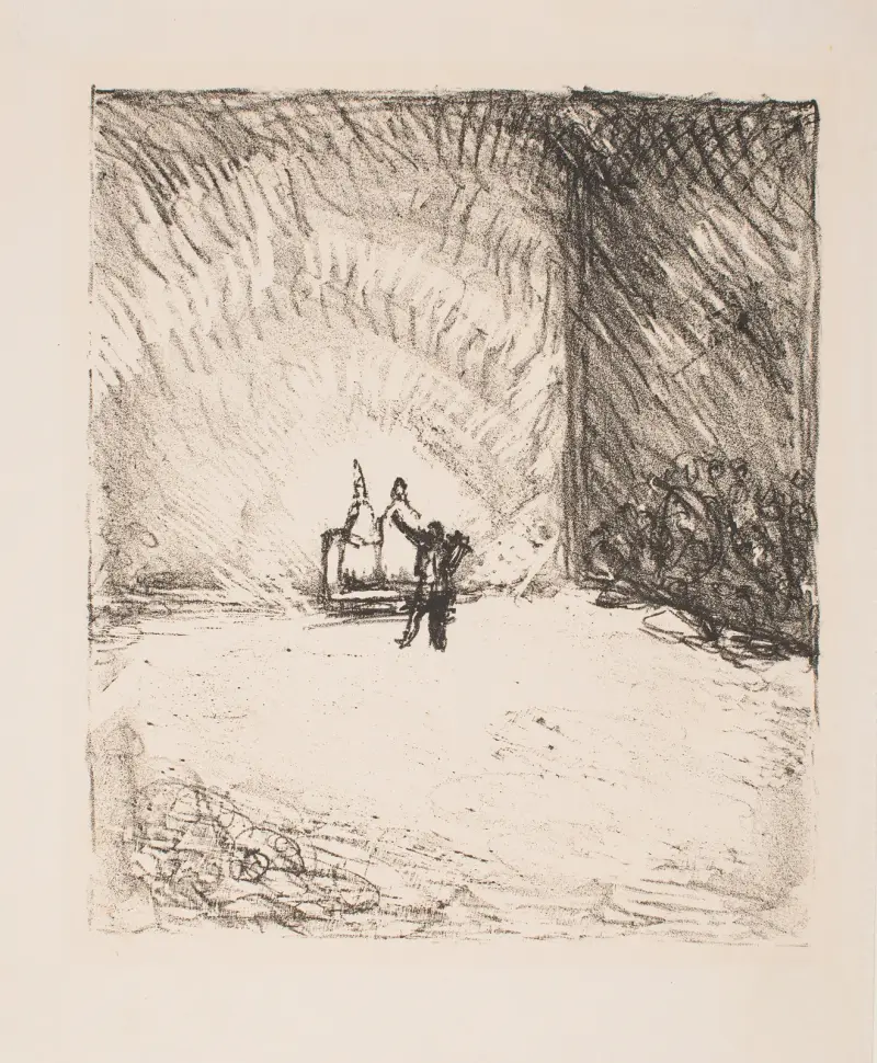 Orfeusz przed Plutonem i Prozerpiną, 1909 – Nr. 2, Max Beckmann