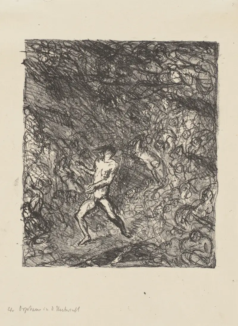 Orfeus v podsvětí, Max Beckmann