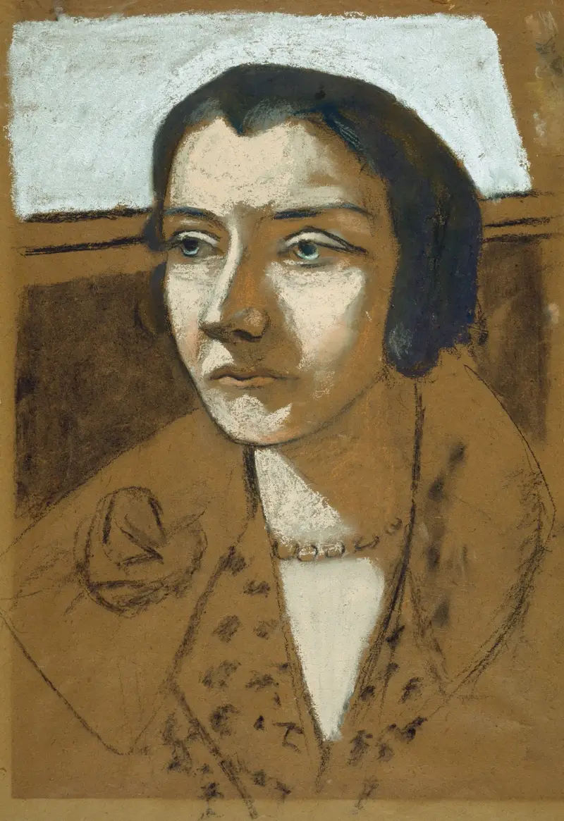 Porträtt av Marie Swarzenski av Max Beckmann
