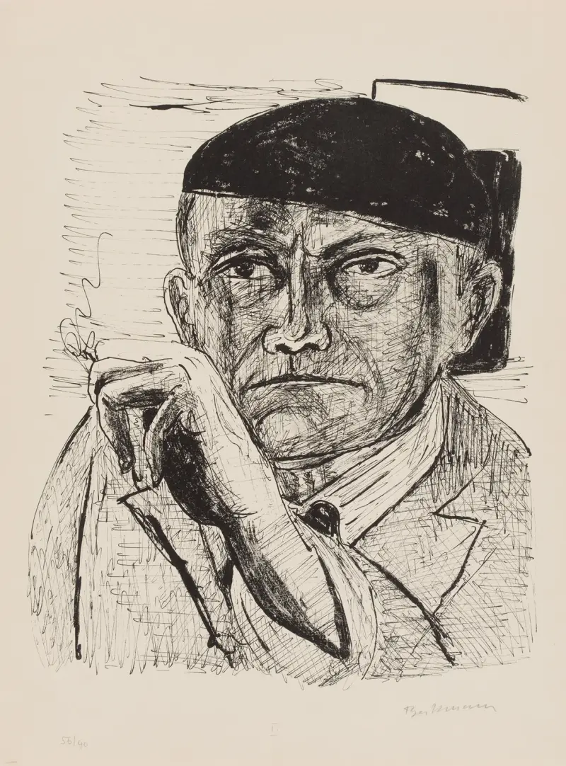 Autoportret, 1946, Max Beckmann