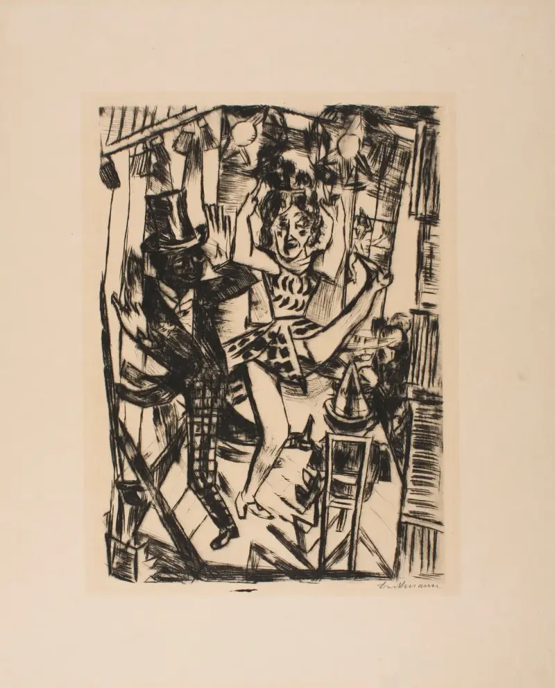 Tauentzien Palace av Max Beckmann