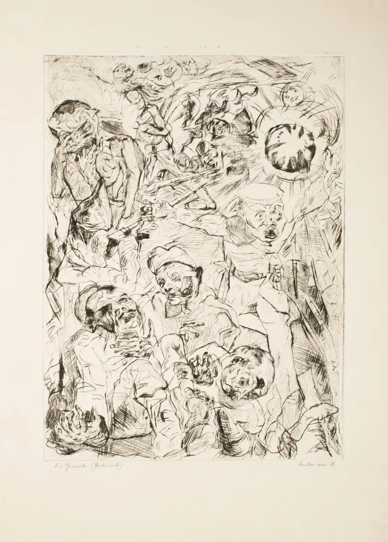 Die Granate von Max Beckmann
