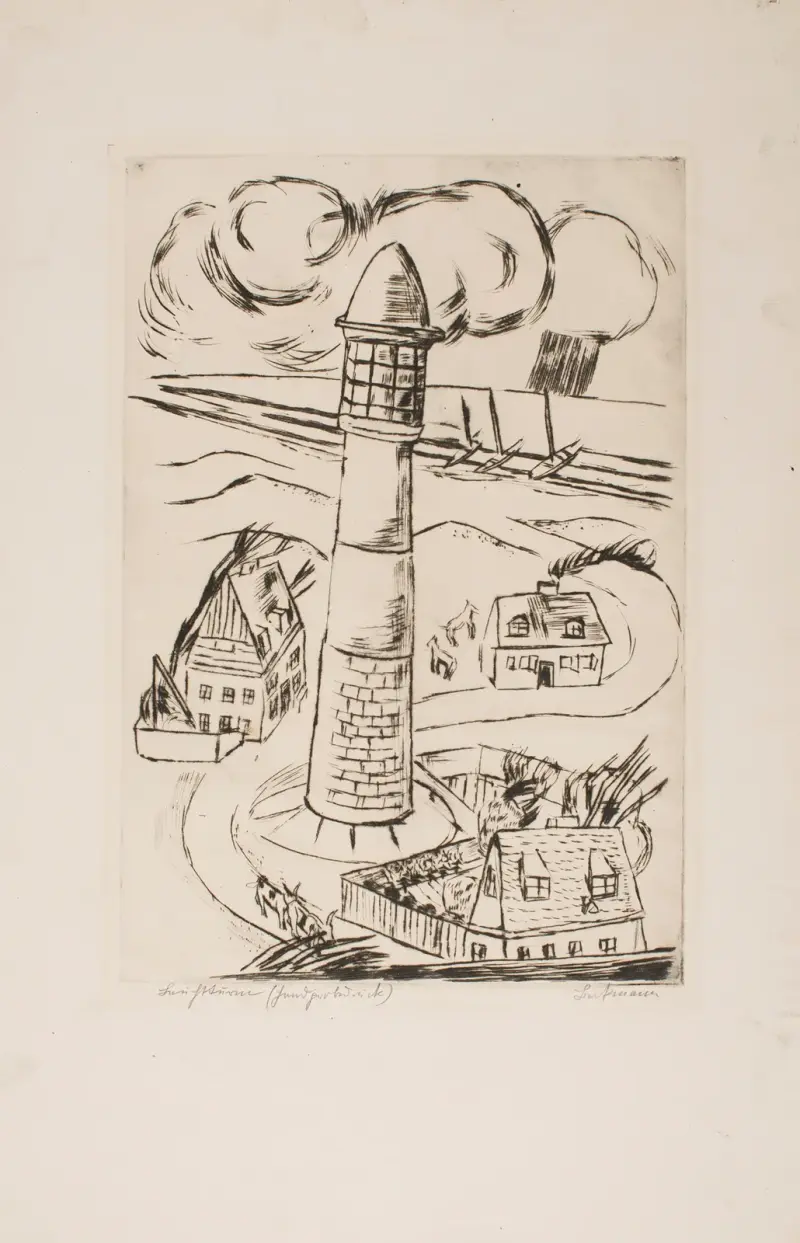 The Lighthouse av Max Beckmann