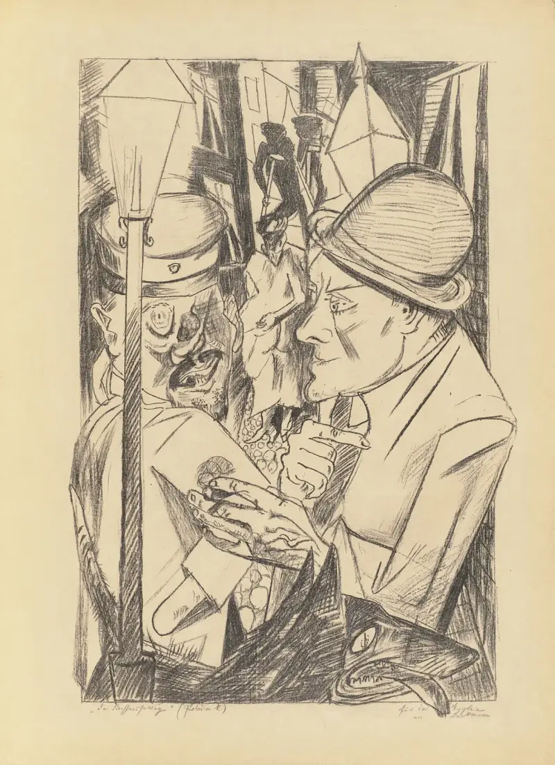 Droga do domu, Max Beckmann