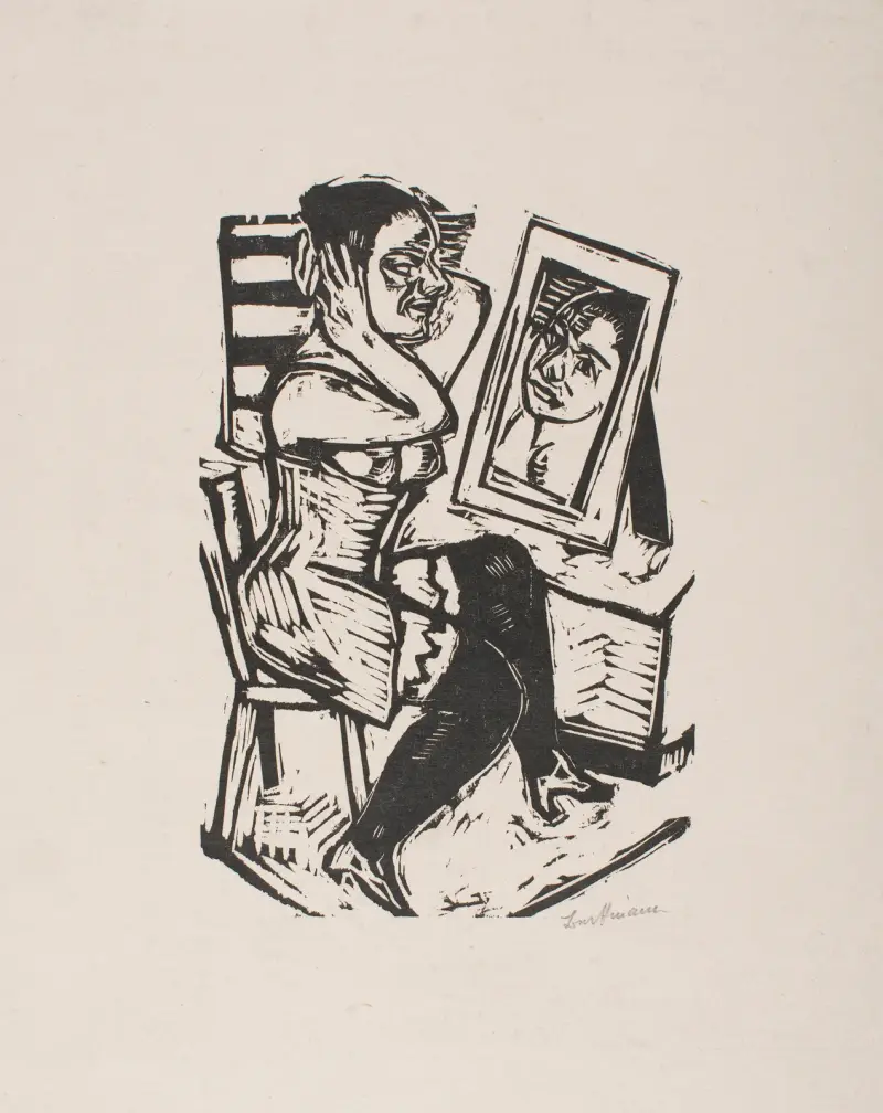 Toilette, 1923 – Nr. 2 von Max Beckmann
