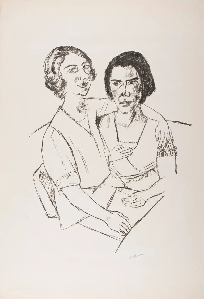 Two Women av Max Beckmann